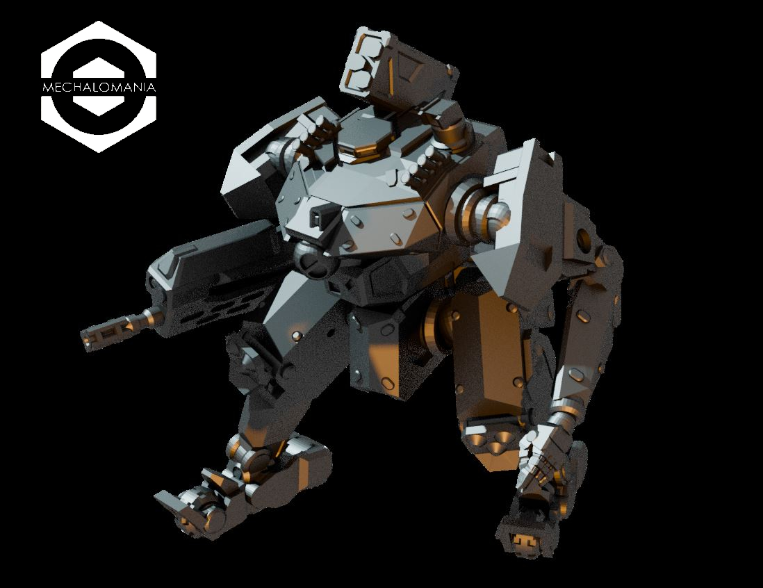 Panzer 9 BCV: Machinegun and Missile (mech)